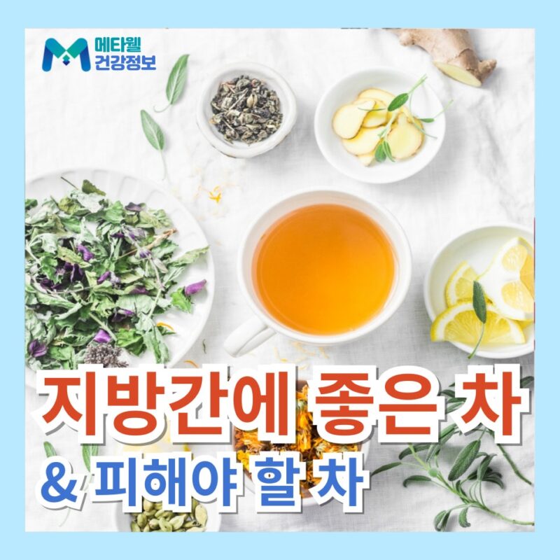 지방간에 좋은 차 나쁜 차 지방간 음식 영양제 추천