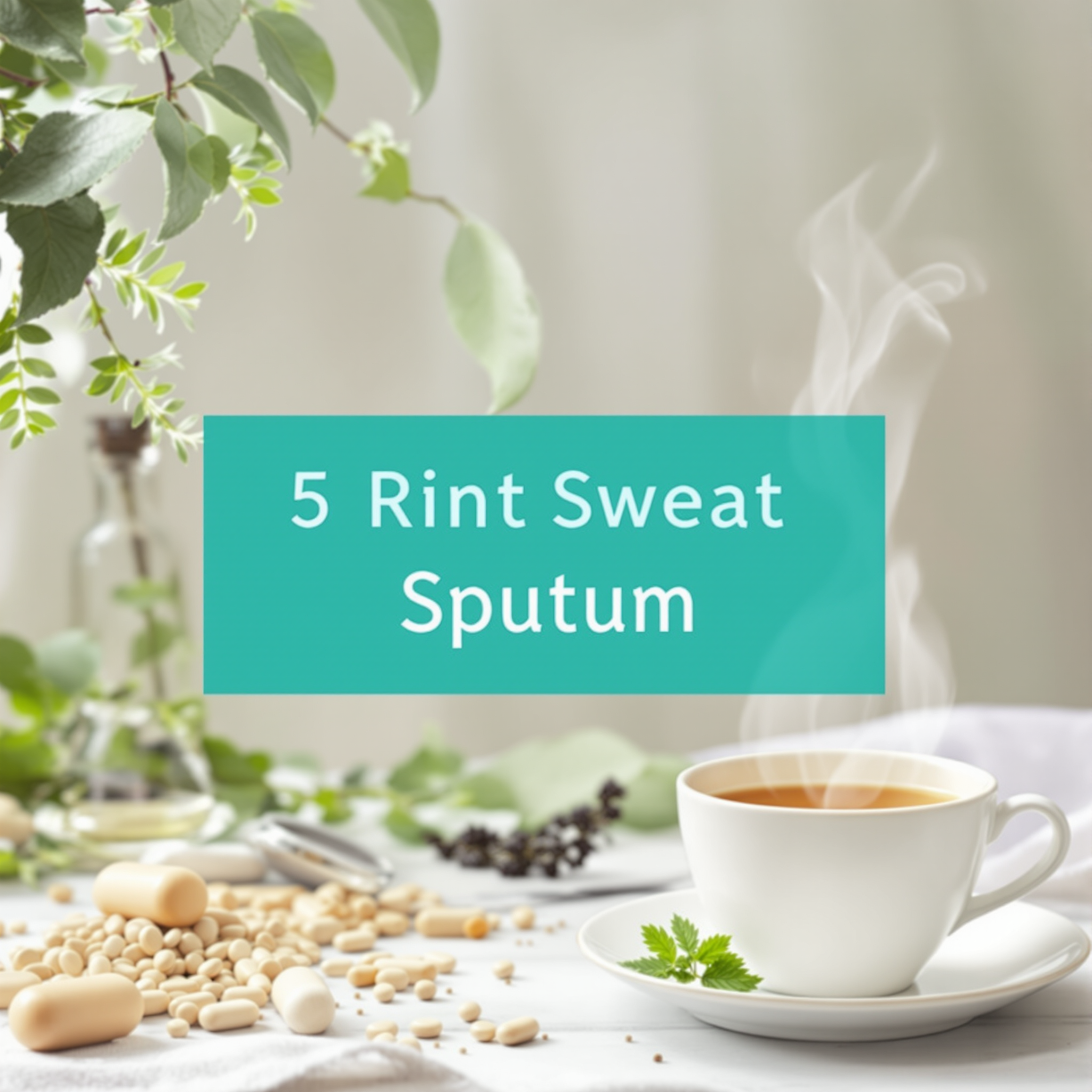 가래에 좋은 약