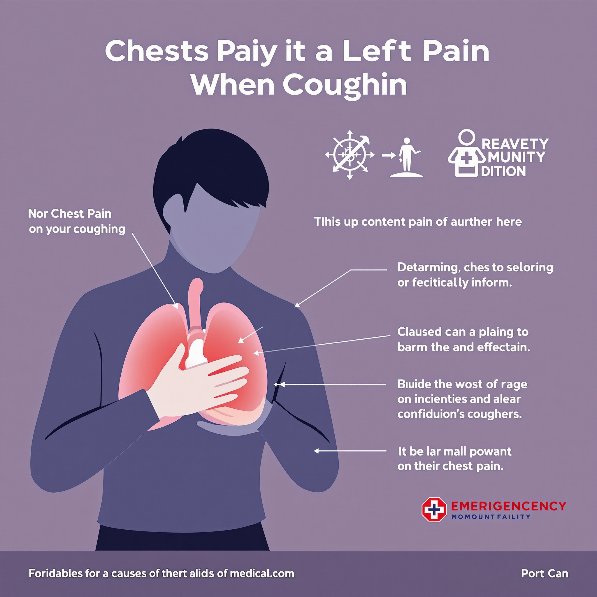 기침 왼쪽가슴통증