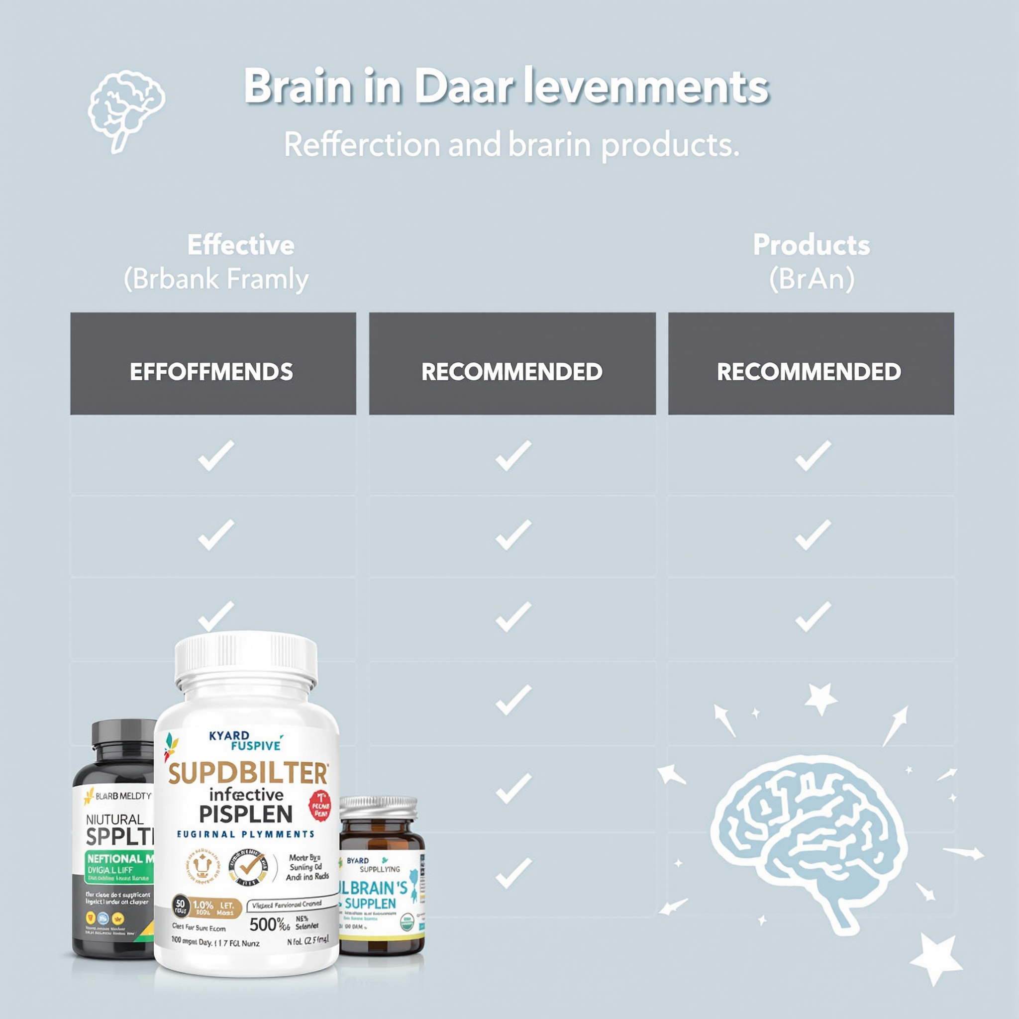뇌영양제 추천비교