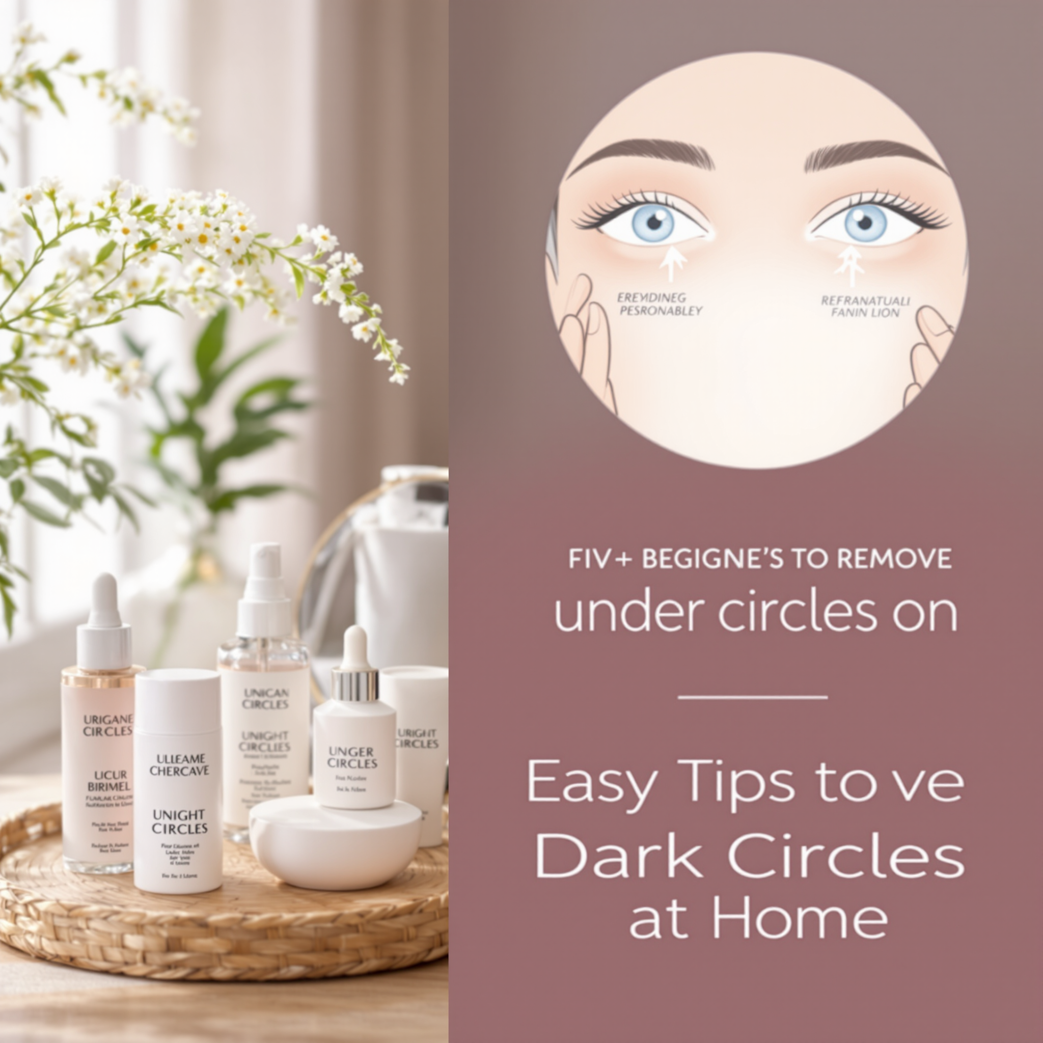 다크서클없애는방법